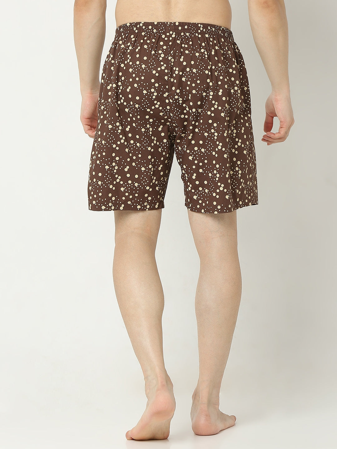 Men Premium Cotton Boxer Shorts- Underjeans By Spykar