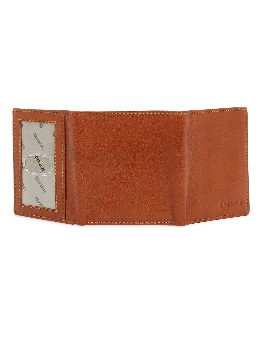 Spykar Tan Leather Wallet