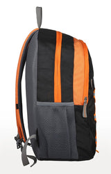 Spykar Black Solid Backpack