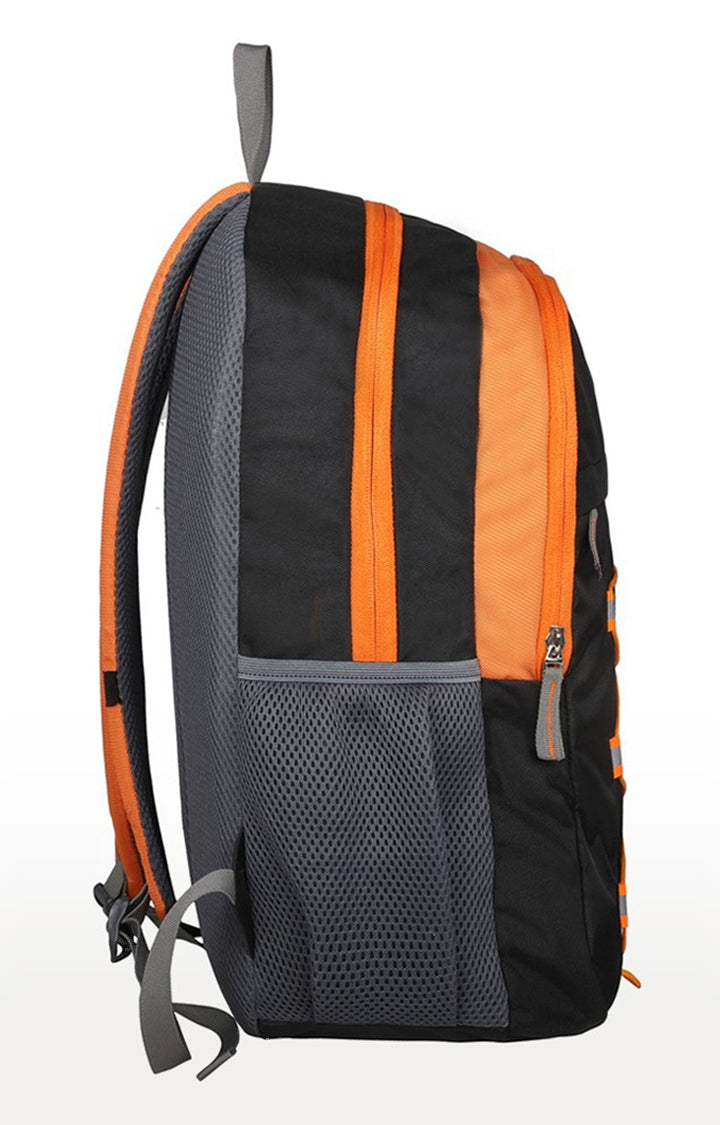 Spykar Black Solid Backpack