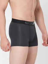 Underjeans By Spykar Men Premium Grey Cotton Blend Trunk