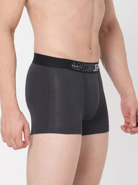 Underjeans By Spykar Men Premium Grey Cotton Blend Trunk
