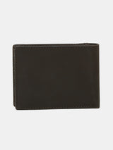 Spykar Men Brown Leather Wallet