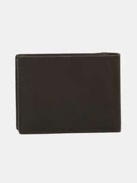 Spykar Men Brown Leather Wallet