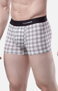 Men Premium Cotton Blend Trunk Pack Of 1- Underjeans By Spykar