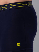 Underjeans By Spykar Men Premium Navy Cotton Blend Trunk