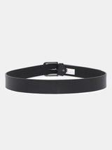 Spykar Men Black Leather Belt