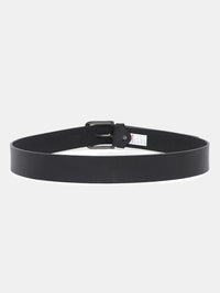 Spykar Men Black Leather Belt