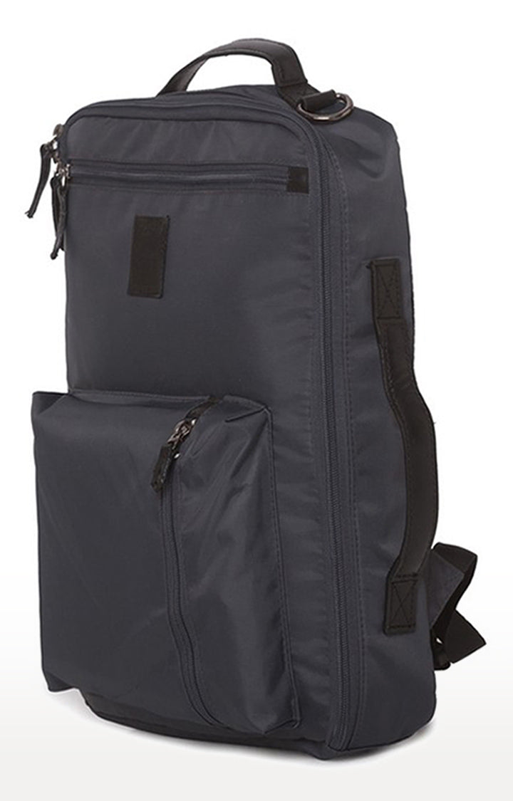 Spykar Grey Polyster Backpack