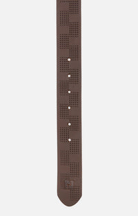 Spykar Men Brown Genuine Leather Belt
