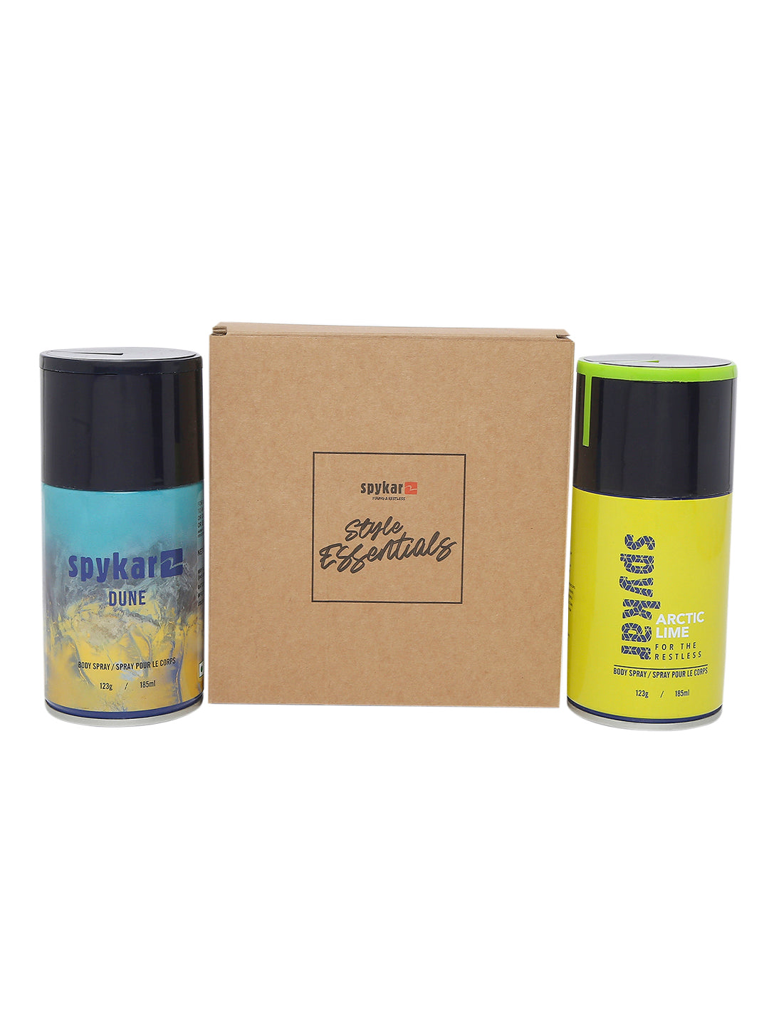 Spykar Multi Arctic Lime & Dune Deo Spray - Pack Of 2