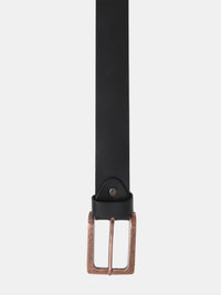 Spykar Men Black Leather Belt