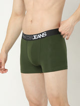 Underjeans By Spykar Men Premium Olive Trunk Pack Of 2