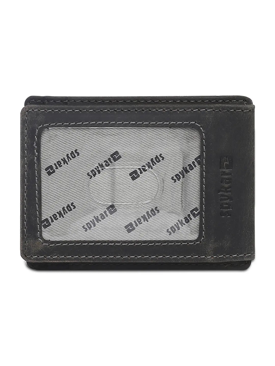 Spykar Men Olive Leather Money Clips