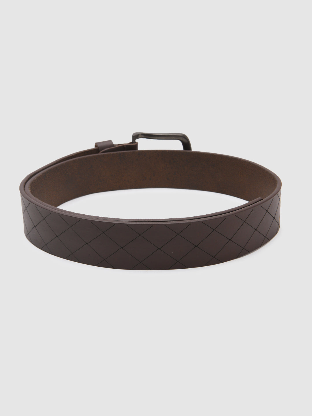 Spykar Brown Genuine Leather Belt