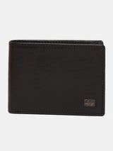 Spykar Men Black Leather Wallet