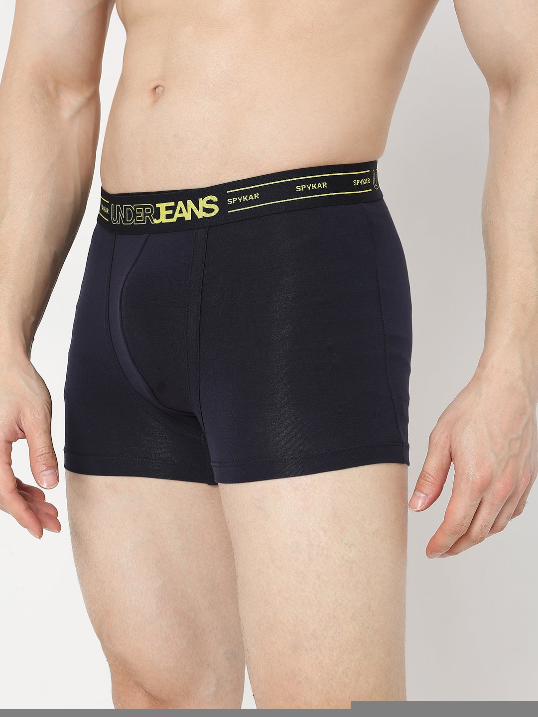 Underjeans by Spykar Men Premium Navy Trunk