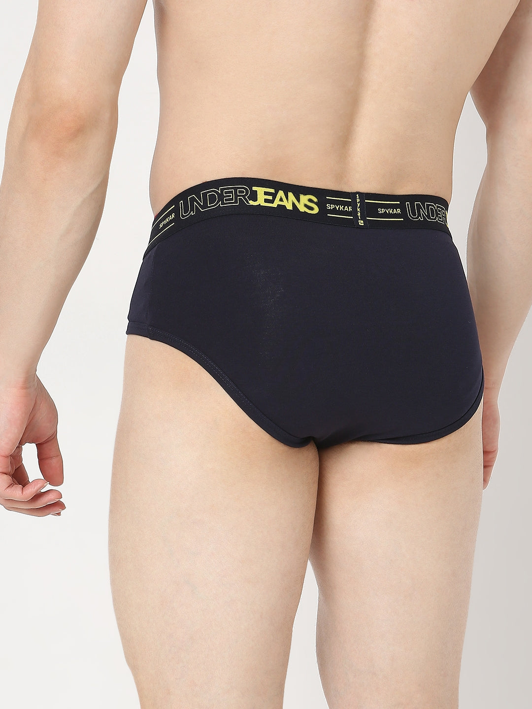 Underjeans by Spykar Men Premium Navy Brief