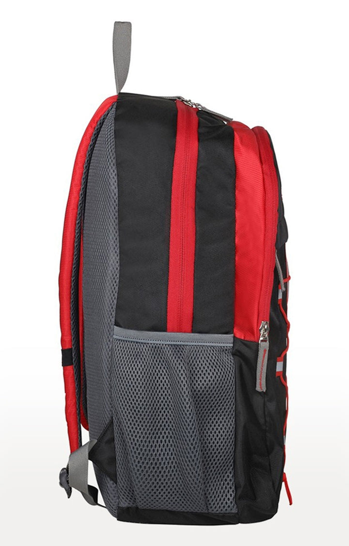 Spykar Black Solid Backpack