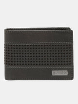 Spykar Men Grey Leather Wallet