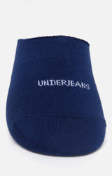 Men Premium Navy No Show Single Pair Of Socks- Underjeans By Spykar