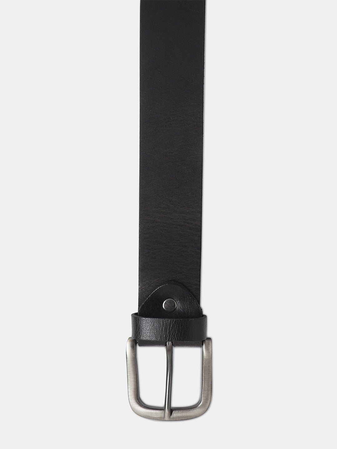 Spykar Men Black Leather Belt