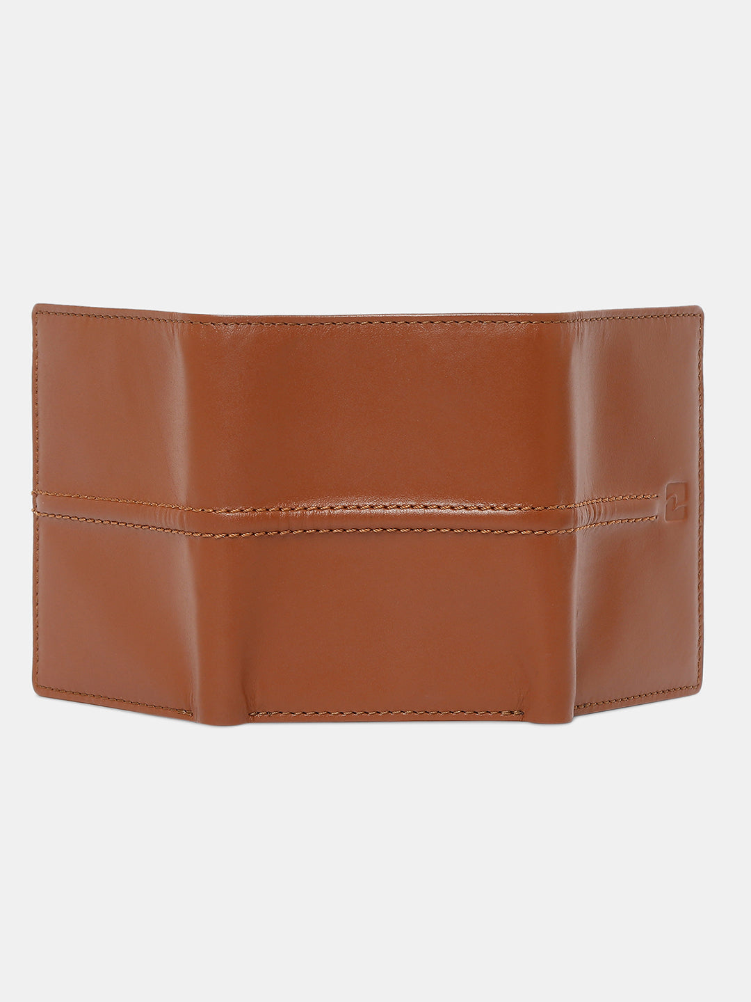 Spykar Men Brown Leather Wallet