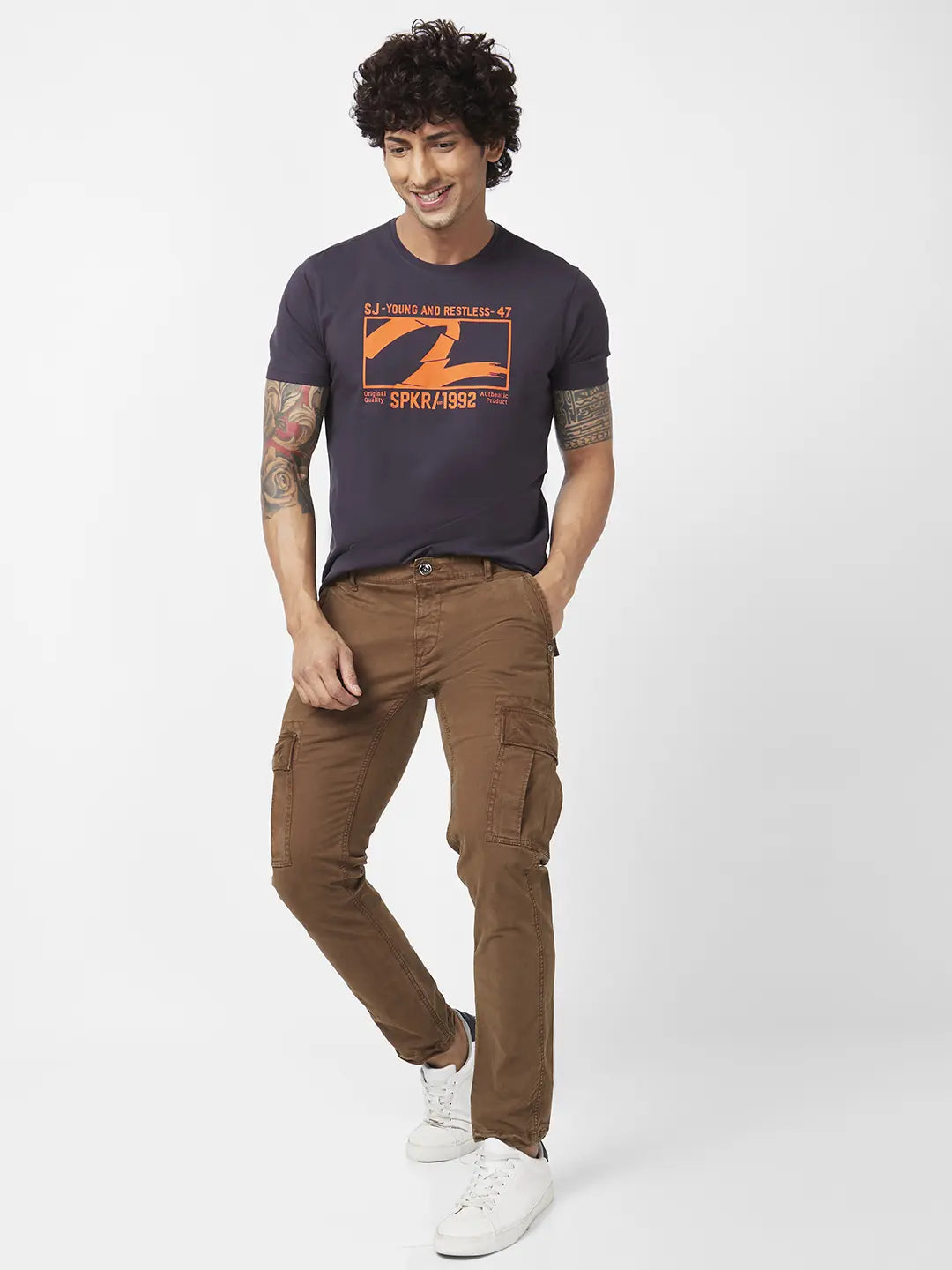 Spykar 2025 cargo jeans