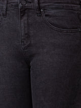 Spykar Women Black Lycra Skinny Fit Regular Length Jeans (Adora)