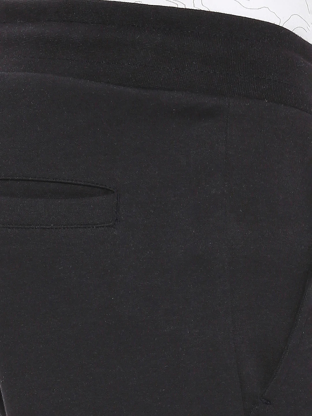 Men Premium Cotton Navy Trackpant-UnderJeans by Spykar