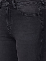 Spykar Women Black Cotton Super Skinny Ankle Length Jeans (Alexa)
