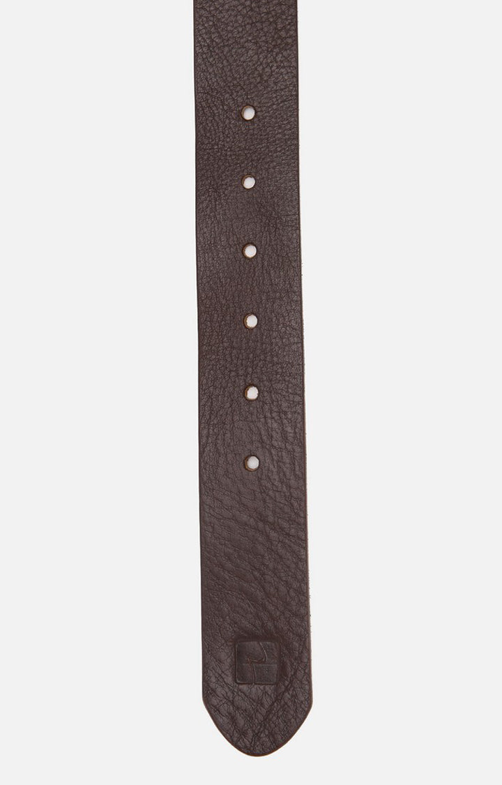 Spykar Men Brown Genuine Leather Belt