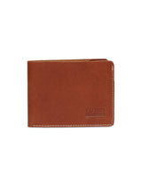 Spykar Men Brown Leather Bi-Fold Wallet