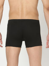 Underjeans By Spykar Men Premium Black Cotton Trunk