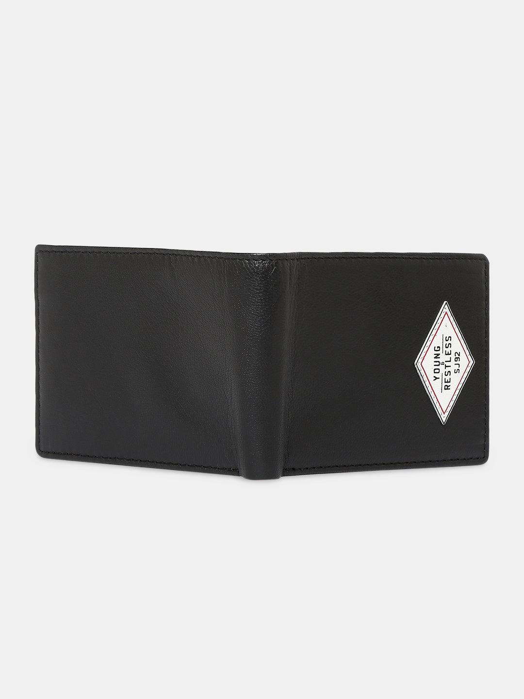 Spykar Men Black Leather Wallet