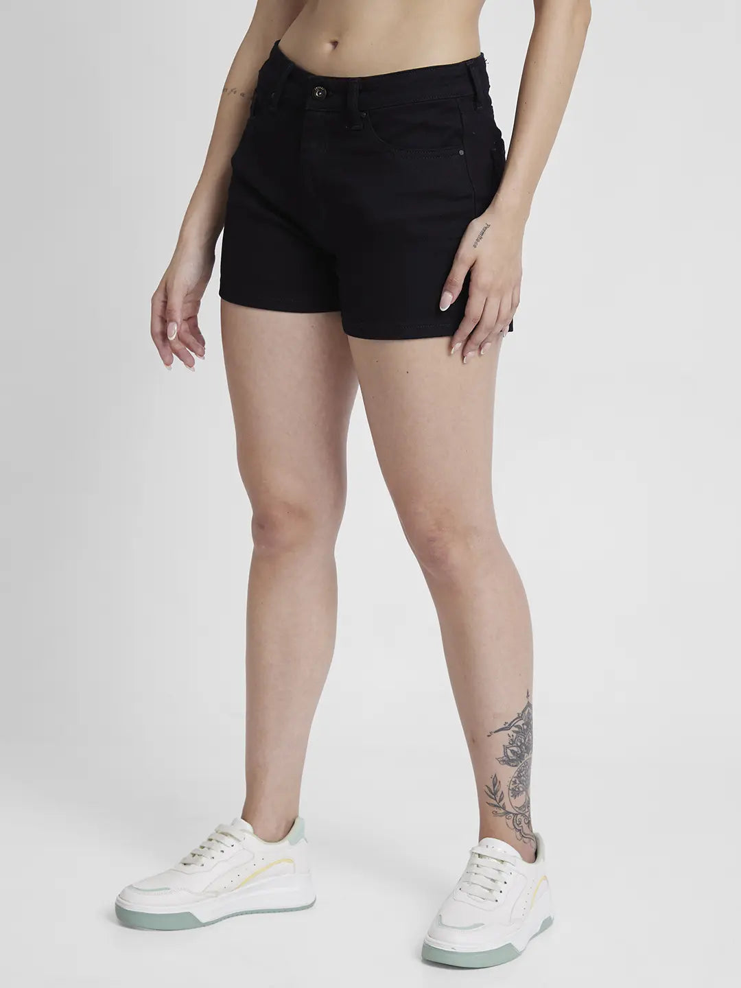 Loalirando Women's Black Jean Shorts High Waist Stretch Denim Short Pants  Clubwear Summer Clothes - Walmart.com