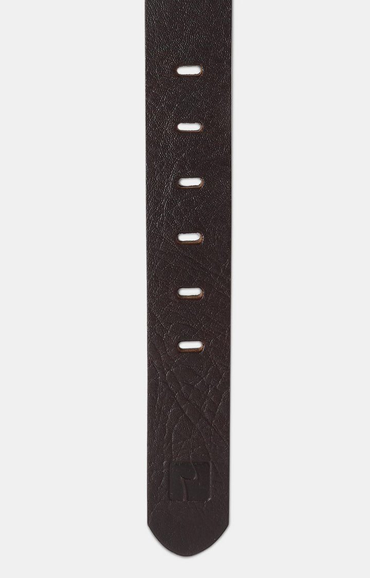 Spykar Men Leather Brown Belt