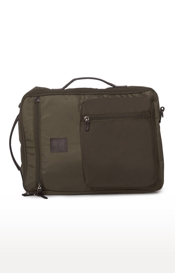 Spykar Olive Polyster Backpack