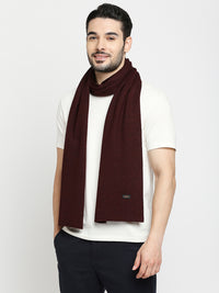 Spykar Wine Cotton Muffler