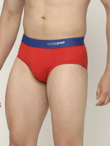 Men Premium Assorted Cotton Blend Printed Brief - Pack Of 3- Underjeans By Spykar