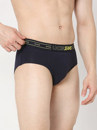 Underjeans by Spykar Men Premium Navy Brief