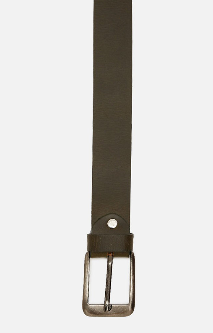 Spykar Men Leather Brown Belt