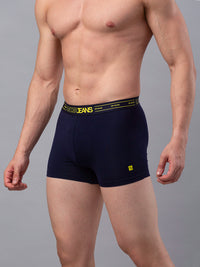 Underjeans By Spykar Men Premium Navy Cotton Blend Trunk