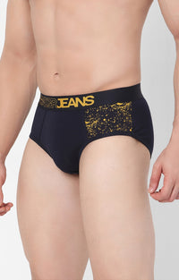 Men Premium Cotton Blend Brief Pack Of 1- Underjeans By Spykar