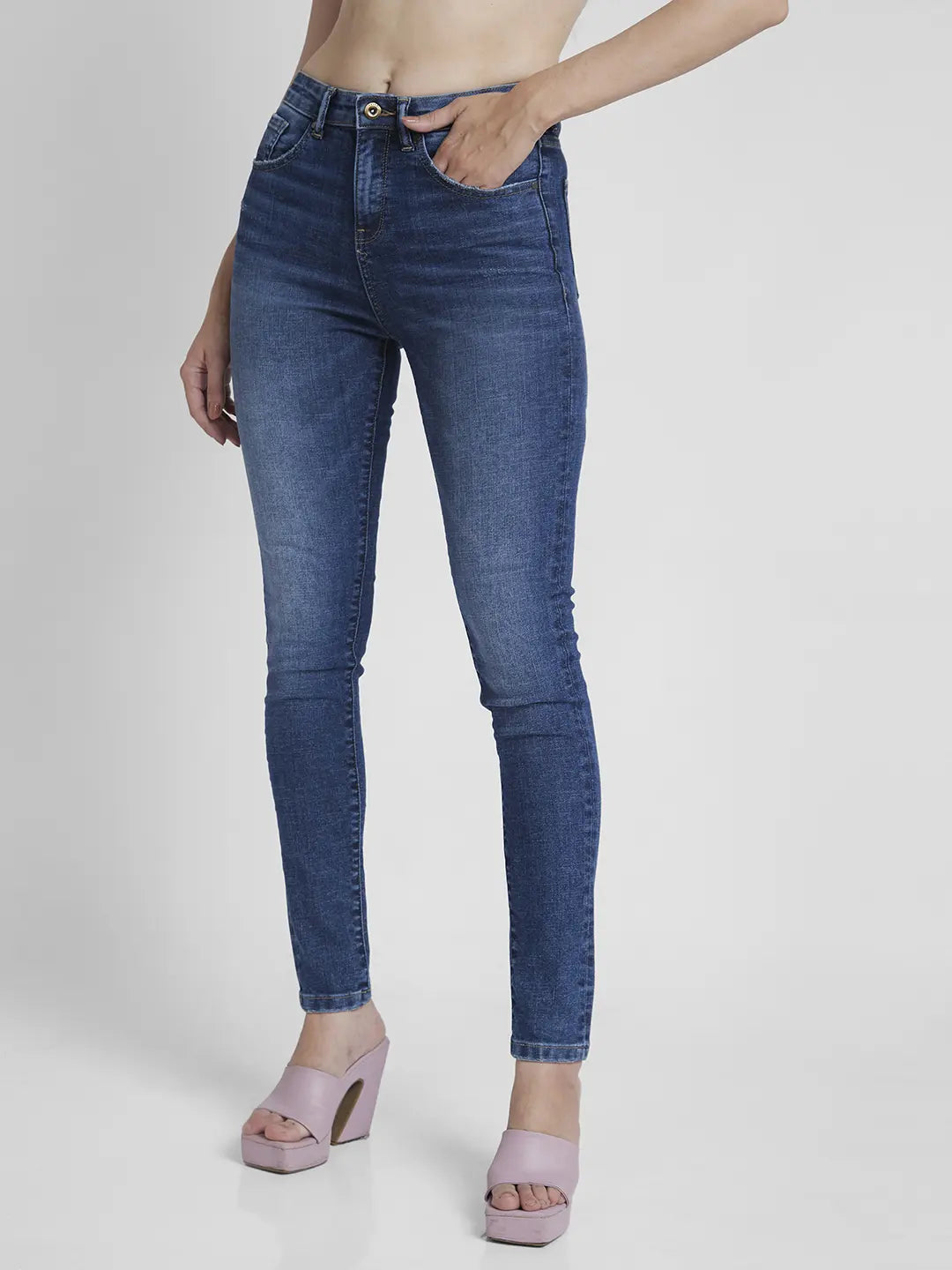 Qvc online distressed jeans