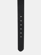 Spykar Black Leather Belt & Wallet Combo
