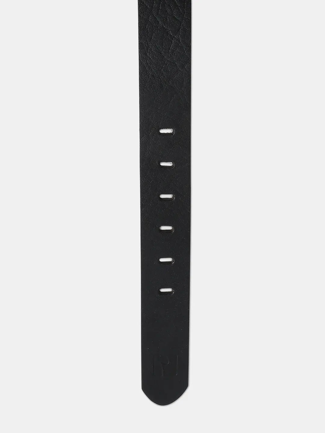 Spykar Black Leather Belt & Wallet Combo