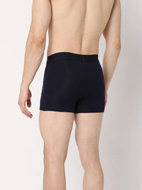 Underjeans By Spykar Men Premium Navy & Olive Cotton Blend Regular Fit Trunk - Pack Of 2