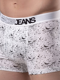 Underjeans By Spykar Men Premium White Cotton Blend Trunk