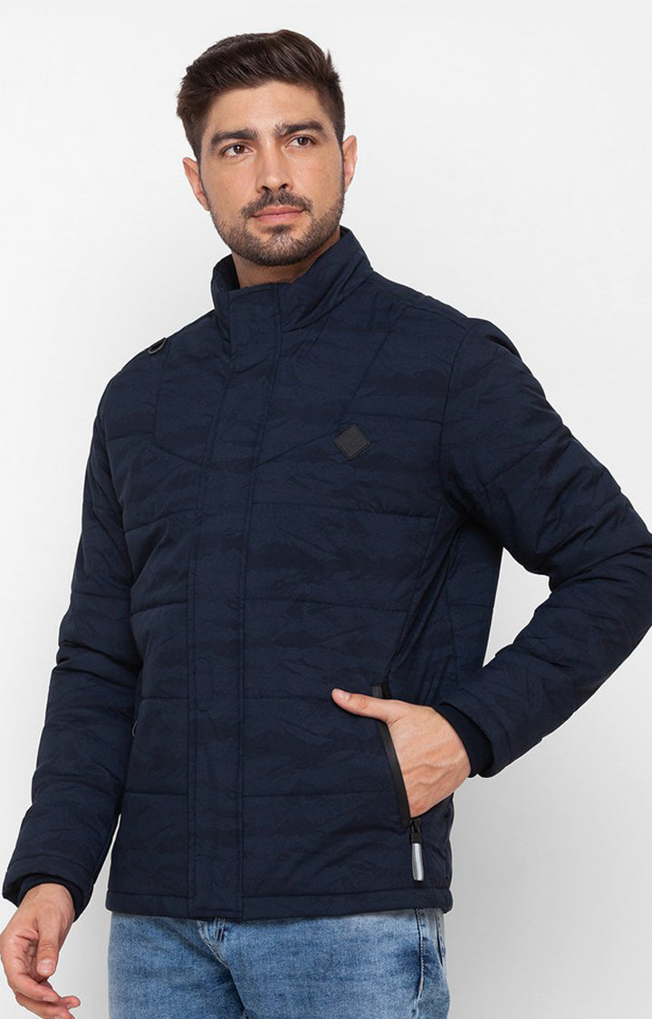 Shop Puffer Reversible Jacket for Men Online - Spykar